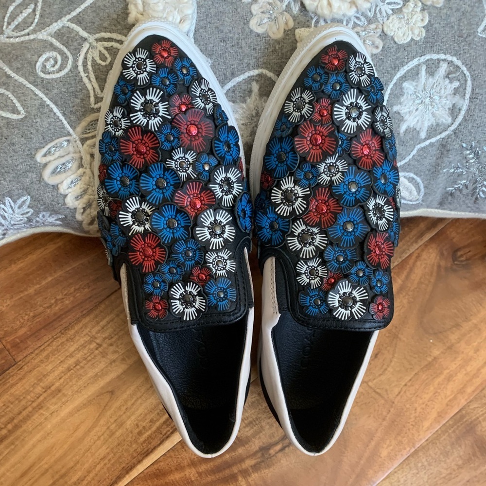 Coach Tea Rose Slip on Sneaker NWOB​
